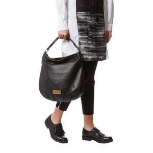 Marc by Marc Jacobs Q Hillier Black Leather Bag